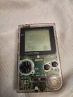 Gameboy Pocket Console Clear Black - tested and working No Charger