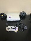 Super Nintendo SNES JR Video Game Console SNS-101 OME Controller Tested Works!
