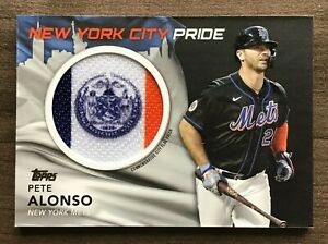 2022 Topps Series 1 City Flag Patch Card Black Parallel #'d/299 ~ Pick your Card