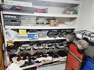 Multiple Used Traxxas Slash 4x4 Vehicles, Parts, And Accessories