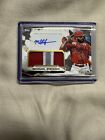 2023 Topps Inception Michael Stefanic Player Worn Patch Auto 42/149!