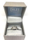Diamond 1.00 CTW JWBR ZALES  Ring 14 k White Gold w/Card Appraisal 7