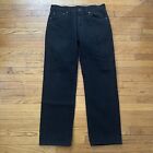 Vintage 90s Levi’s 501 Black Denim Jeans 34x30 Made In USA