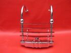 NICE HARLEY HERITAGE LUXURY SPRINGER FLSTS REAR BUMPER CHEESE GRATER  CHROME