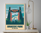 Vintage Jurassic Park Life Finds A Way Art Dinosaur Movie Wall Poster Unframed
