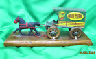 Rare Antique nonpareil toy company tin lithograph horse and cart NO. 121 !!!