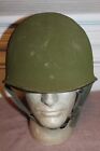 Original Vietnam War Era U.S. Army Airborne M1 Helmet w/Straps and Liner Set