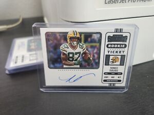 New ListingRomeo Doubs 2022 Contenders Rookie Ticket Variation AUTOGRAPH #132 Packers