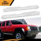Fit For 84-01 Jeep Cherokee & Comanche 84-96 Wagoneer Slip-on Rocker Panel 4dr