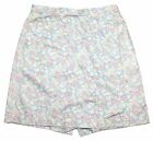 Liz Claiborne Floral Cotton Golf Skirt Skort Womens Size 10