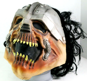 Vintage Troll Cyborg Halloween Mask  Adult Size Latex