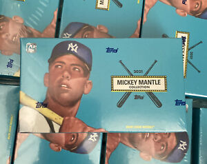 2021 Topps X Mickey Mantle Collection FACTORY SEALED BOX - CUT AUTO? SP?