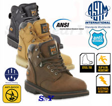 TIMBERLAND Steel Toe Pro Work Boot Slip Resistant ASTM Antimicrobial boots TL