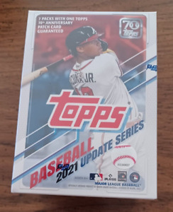 2021 Topps Baseball Update Series Sealed New Blaster Box - Autograph or Relic??