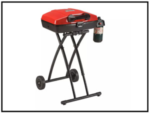 Coleman Sportster Propane Grill - Black/Red - 35.4 Pounds