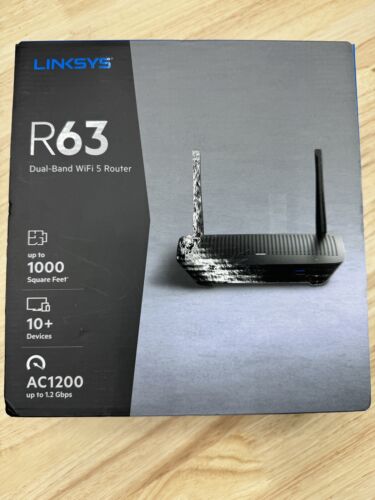 Linksys EA6350-4B Dual Band WiFi 5 Router AC1200 Devices - Brand New Sealed