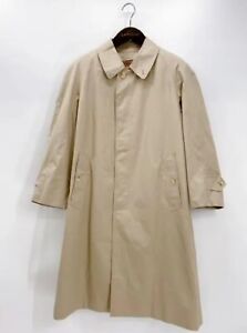 VINTAGE Burberry Trench Coat Women’s Tan Nova Check Lined Casual Classic Size M