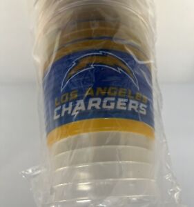 Los Angeles Chargers NFL Football Sports Banquet Party Clear 16 oz. Plastic Cups