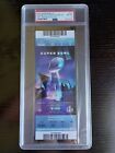 2018 SUPER BOWL 52 LII TICKET EAGLES 1st TITLE! $1900 PSA 8 - Piece Of History!