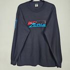 Vintage Murinas Best Led Zeppelin Patches Music Mens XL Long Sleeve Black Shirt