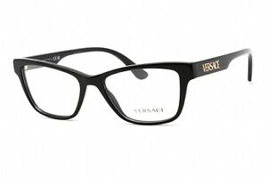 VERSACE VE3316-GB1-55 Eyeglasses Size 55mm 18mm 145mm black Women