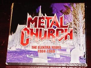 Metal Church: The Elektra Years 1984-1989 3 CD Box Set - S/T, Dark, Blessing NEW