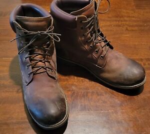 mens timberland boots size 12 used