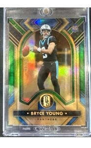 New Listing2023 Panini Gold Standard Bryce Young 9/11 SSP Emerald Rookie 1/1 Jersey # Match