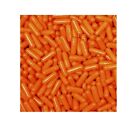 Size 000 Orange Empty Gelatin Pill Capsules Kosher Gel Gluten-Free Made in USA