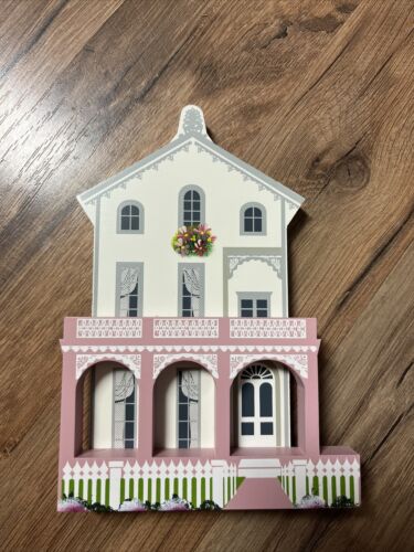 Shelia's Collectibles 1993 Stockton Place Row Houses Cape May New Jersey Vtg
