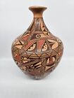 Hopi Polychrome Pottery Vase  LORETTA SILAS POLEAHLA) - 8.5