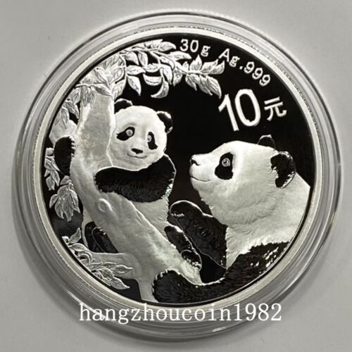 2021 China 10YUAN Panda Silver coin China 2021 Panda silver coin 30g Ag.999