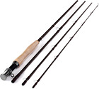 9Ft 10Ft Fly Fishing Rod 4 Sections 3-4Wt 5-6Wt Fly Rod Carbon Fiber Blanks Ligh