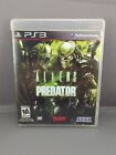 * Alien vs. Predator (Sony PlayStation 3 PS3, 2010) Complete CIB