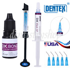 Dental Light Cure Universal Composite Resin A2/Etching Gel /Bonding Adhesive USA