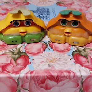 Pair of 2001 McDonald's Shelby Furby Happy Meal Toys Untested - Free Postage Uk