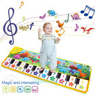 Kids Musical Piano Mats, Dance Mat Gifts Toys for 1 2 3 4 5 6 Year Old Girls Boy