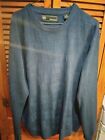 Vintage Mens Weatherproof Blue Sweater Size XL