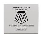 2022 PANINI MOSAIC BASEBALL HANGER 16-PACK BOX