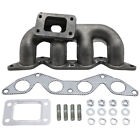 Cast Iron Turbo Manifold Header Exhaust for 2001-2005 Civic D17 1.7 SOHC Engine