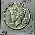 1935 S Peace Silver Dollar HIGH Grade KEY Date Rare US Coin Free Ship #323