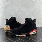 NEW Nike Air Jordan 6 Retro Infrared Pack Black Size 12 384664-003 Black 2010 OG