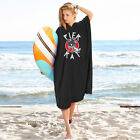Surf Poncho Wetsuit Changing Robe Towel Hooded Pocket for Men Women Beach Surfer