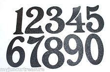 House Numbers - Black Embossed Magnetic  - Great for Garage Doors