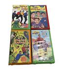 New ListingLot of 4 The Wiggles VHS Dance Party Wiggly Safari Wiggle Play Time Hoop Dee Doo