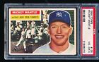1956 Topps MICKEY MANTLE Gray Back #135 PSA 4 - Well Centered