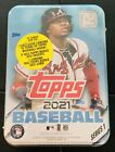 NEW 2021 Topps Baseball Series 1 Tin 75 Cards Factory Sealed Auto? Ronald Acuna