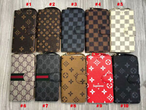 PU Leather Wallet Card Flip Case Cover for iPhone 15 Plus Pro Max /14/13/12/11