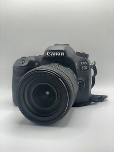 New ListingCanon EOS 80D 24.2 MP Digital SLR Camera - Black (with EF-S 18-135mm Lens)