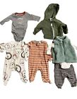 7 Piece Lot of NB Baby Boys Unisex Baby Fall and Winter Clothes Carters